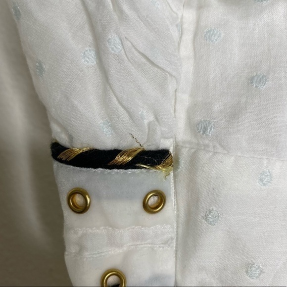 Place Nationale La Vernette Strappy White Bridal Sun Mini Dress NWT - Picture 16 of 16